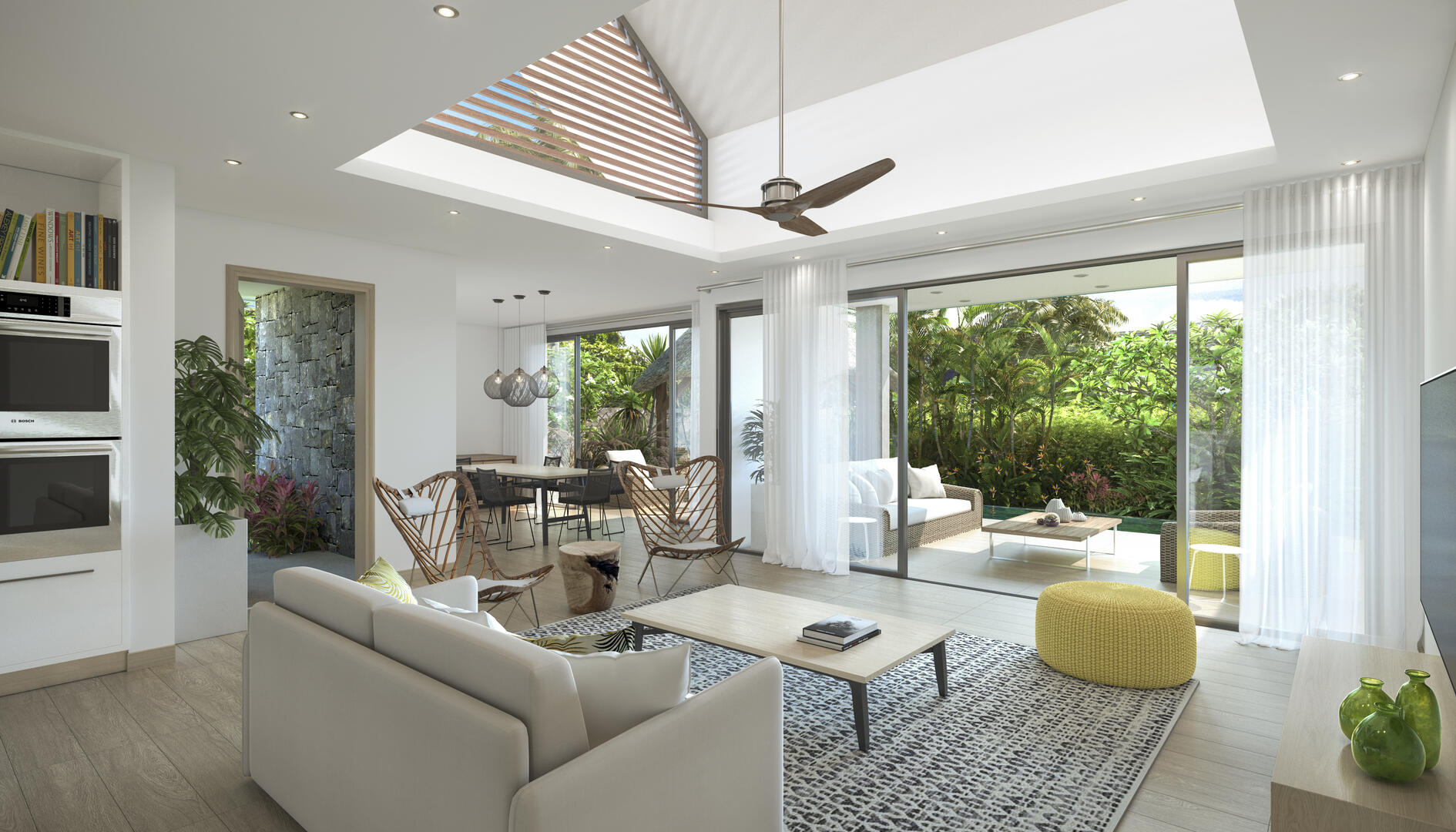 Villa AuthentiqueOpt B  Vue intrieur  Interior vie