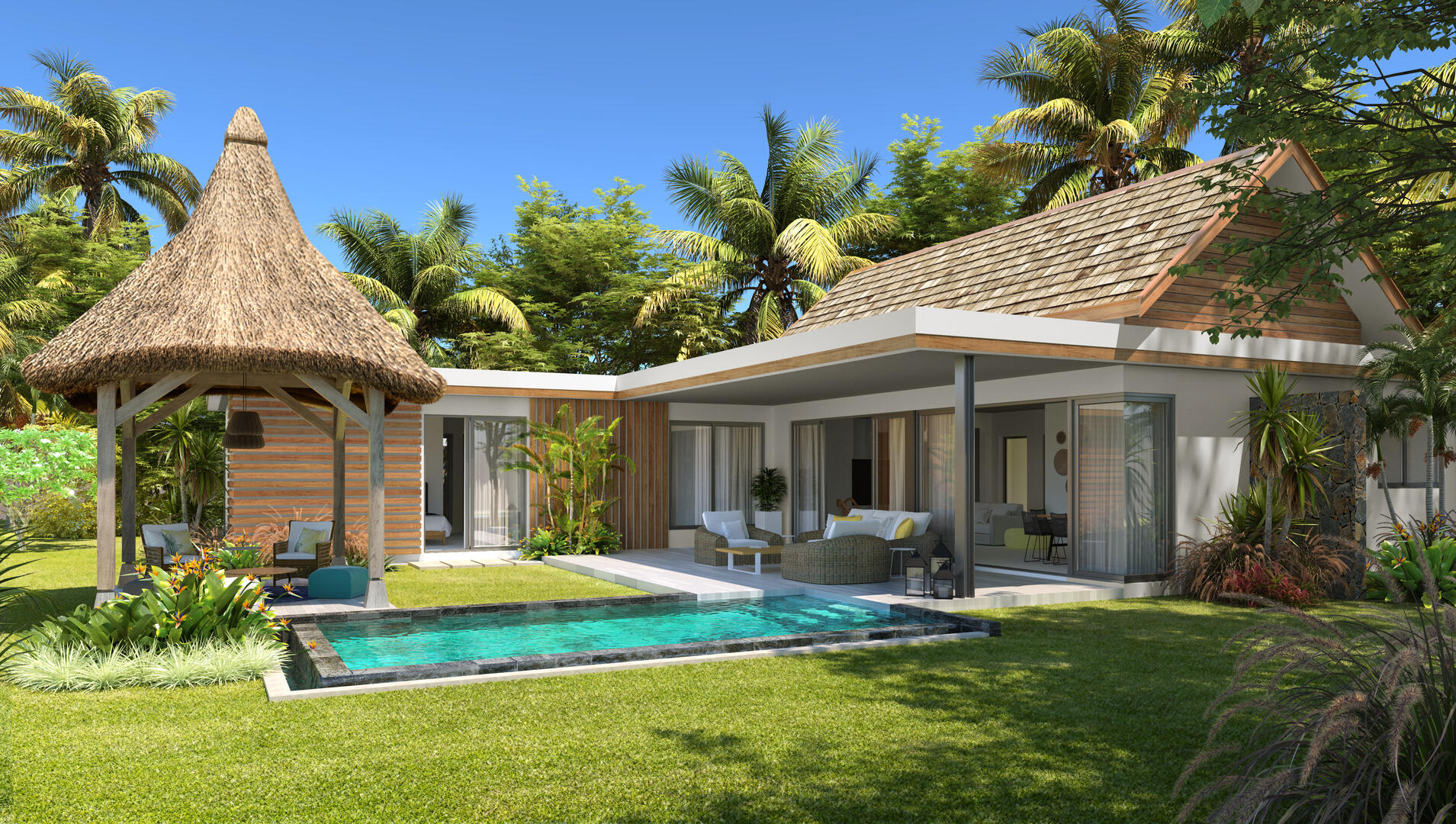 Villa AuthentiqueOpt A  Vue extrieur  Exterior vie