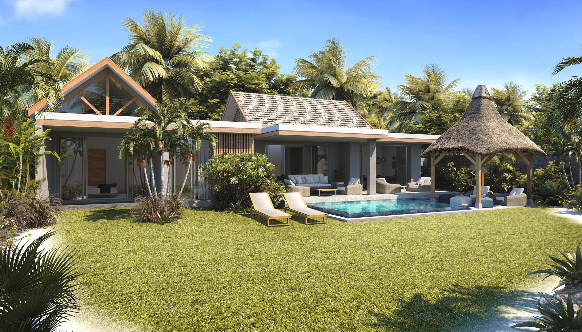 ACCESSIBLE TO FOREIGNERS - PDS VILLA FOR SALE - POINTE D'ESNY – Pointe d'Esny