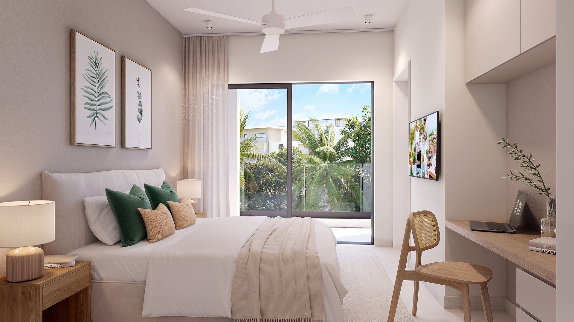 Ophelys Master Bedroom View