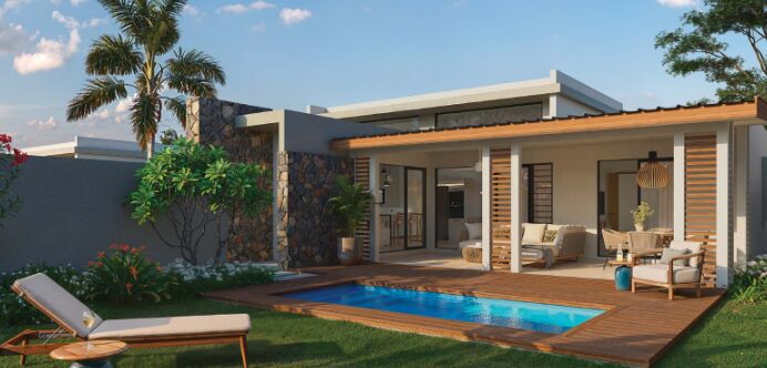 FOR SALE – CONTEMPORARY VILLA -PITON-NORTH – Mapou