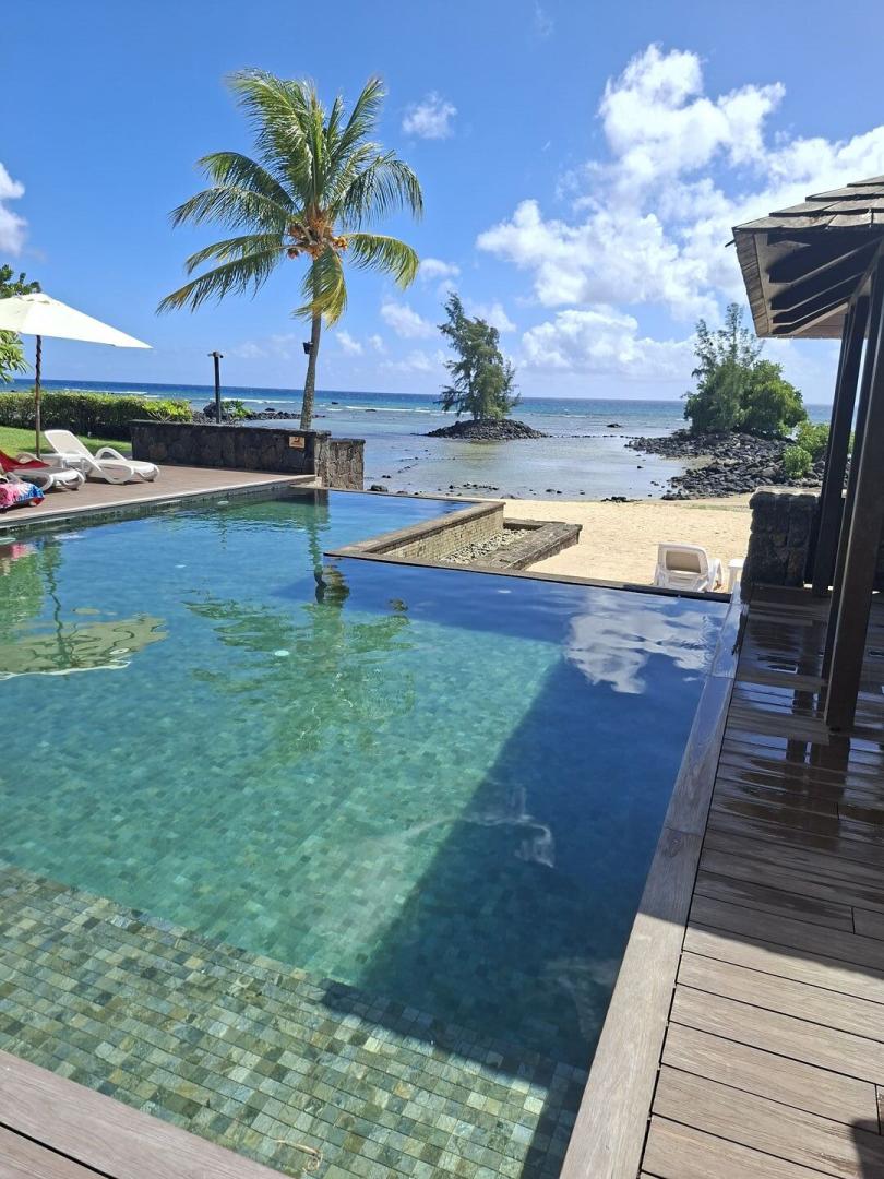 Appartement Pieds dans L'eau de 3 chambres à Trou aux Biches Pieds dans L'eau