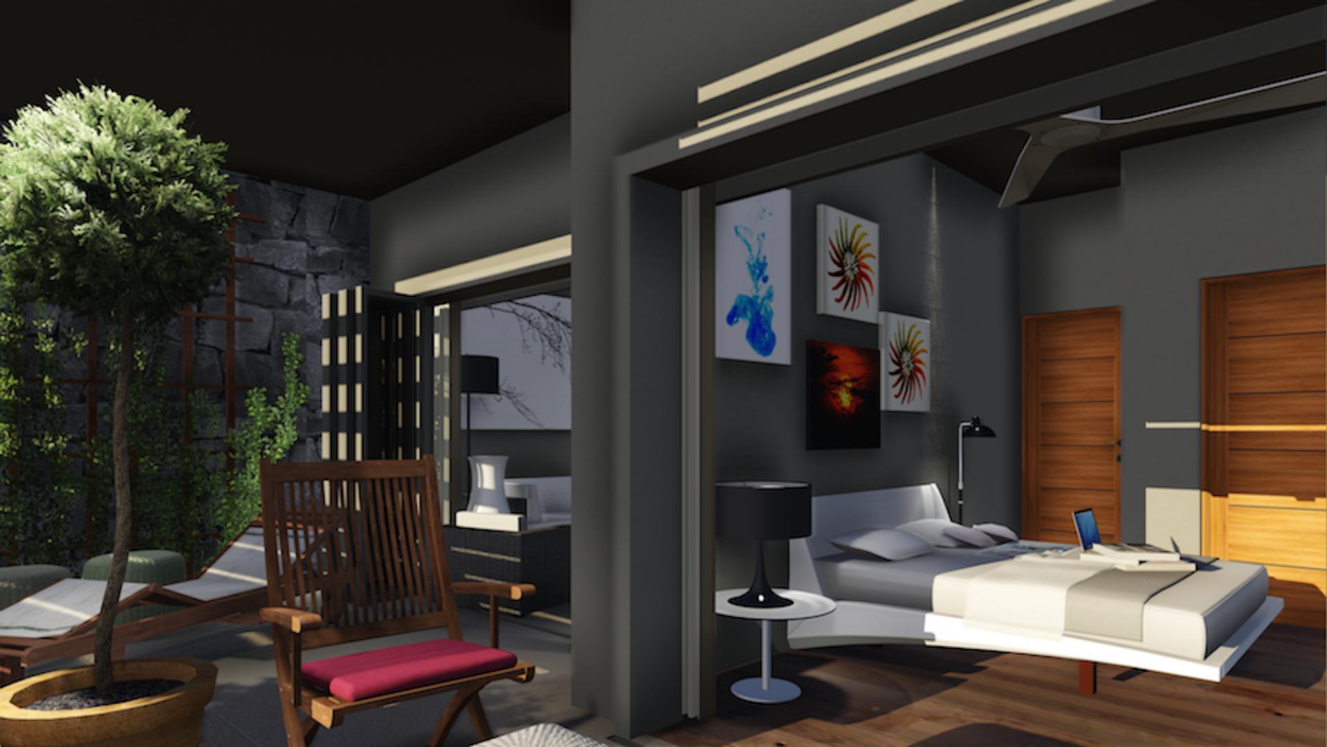 Flic en Flac-SUNCITY- A Vendre Penthouse de 3 chambres