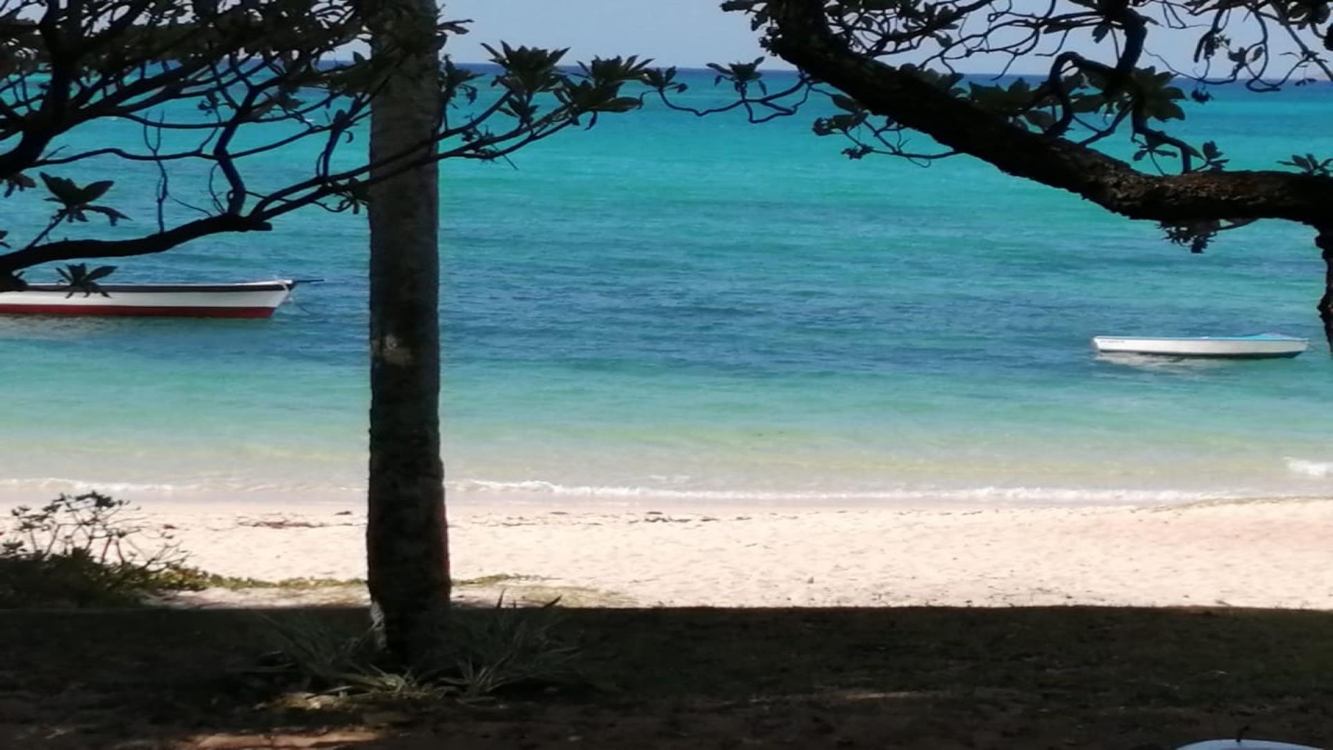 Appartement Pieds dans L'eau  à vendre à Pointe aux Canonniers avec plage de sable blanc