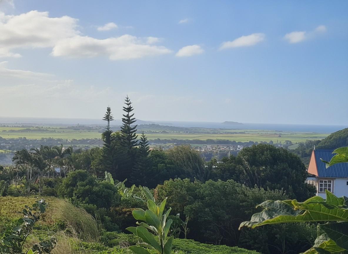 Terrain Premium avec Vue Mer à Vendre à Les Mariannes, Île Maurice – 1,22 Arpent avec Accès Direct à la Route Principale