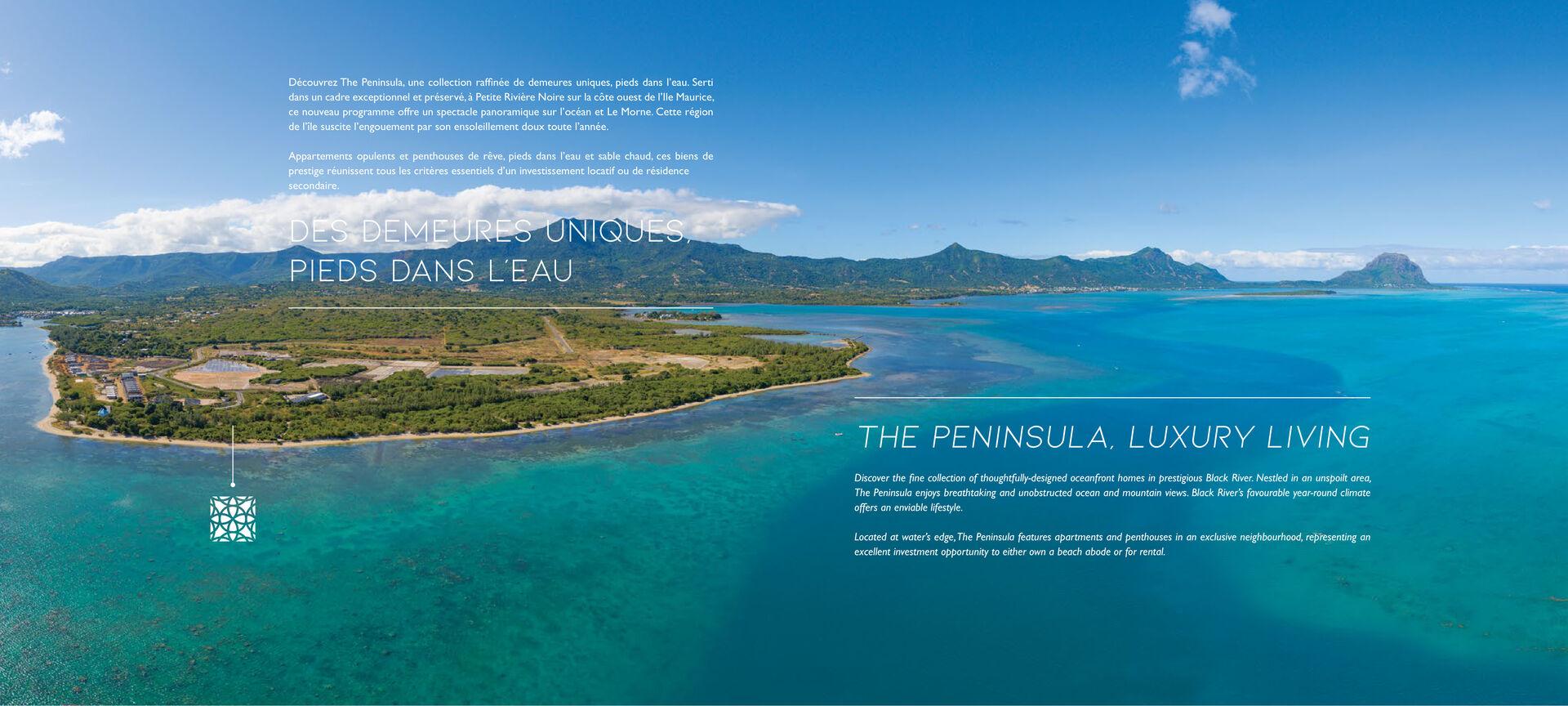 Appartements et Penthouses de luxe en bord de mer à vendre à Rivière Noire, île Maurice