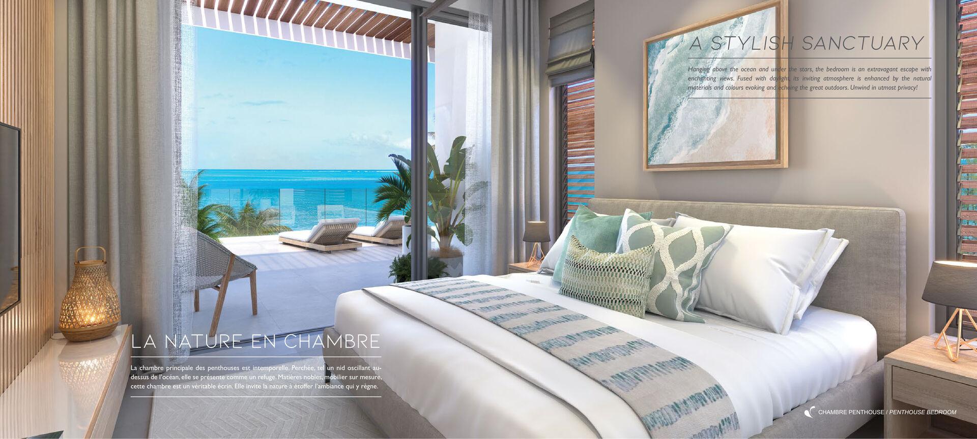 Appartements et Penthouses de luxe en bord de mer à vendre à Rivière Noire, île Maurice