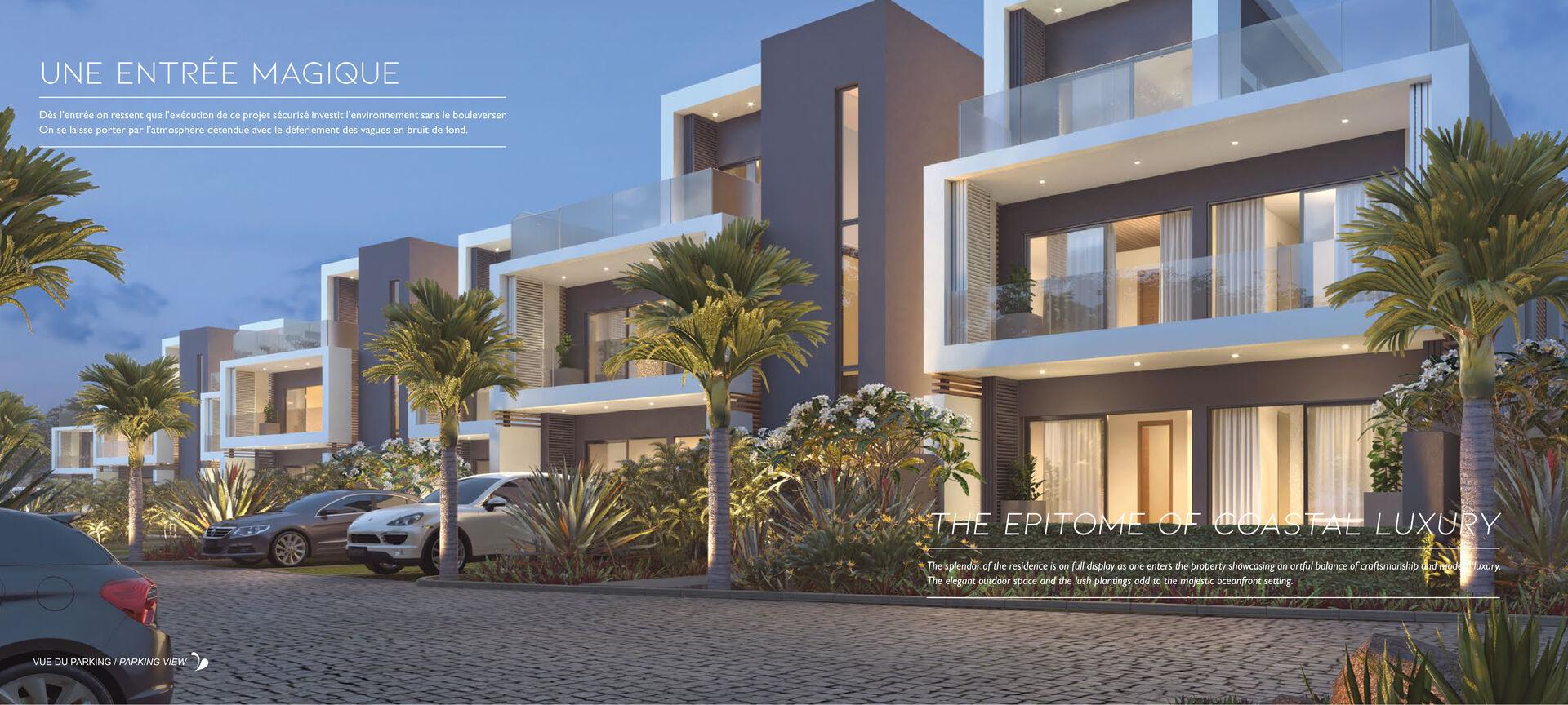 Appartements et Penthouses de luxe en bord de mer à vendre à Rivière Noire, île Maurice