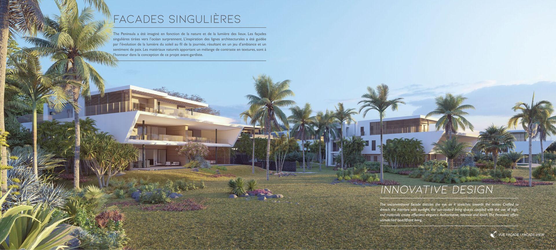 Appartements et Penthouses de luxe en bord de mer à vendre à Rivière Noire, île Maurice