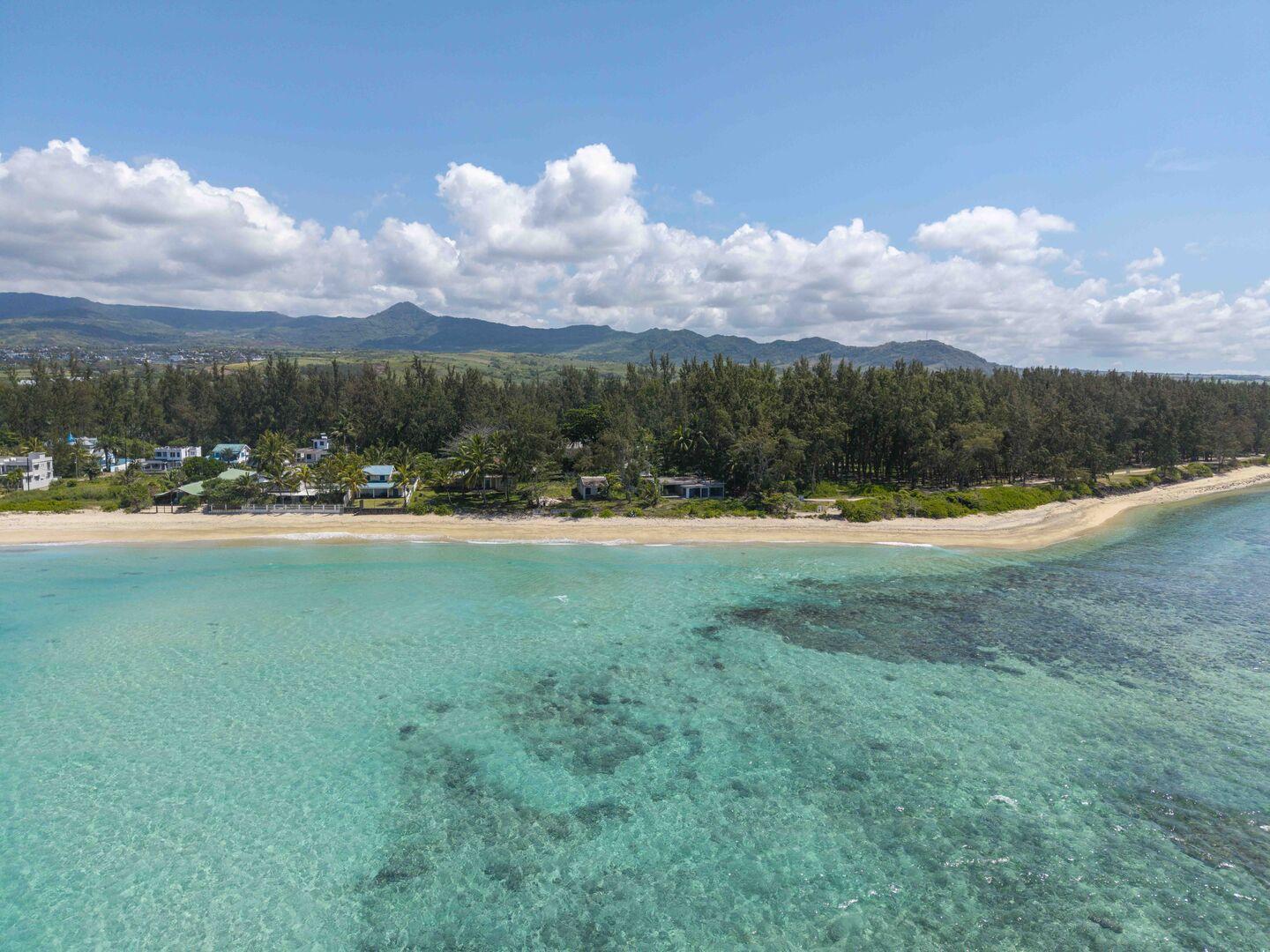 Penthouse de luxe en front de mer à vendre à Riambel, île Maurice