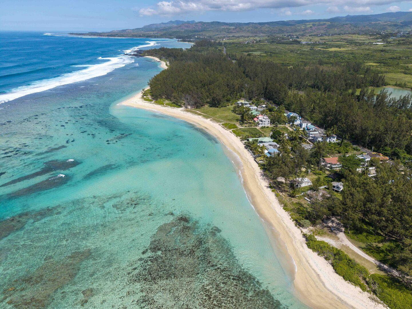 Penthouse de luxe en front de mer à vendre à Riambel, île Maurice