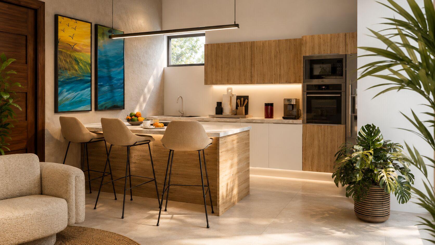 Penthouse de luxe en front de mer à vendre à Riambel, île Maurice