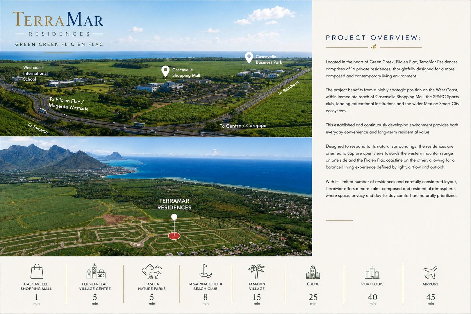 TerraMar Residences – Appartements 3 Chambres à Vendre à Flic en Flac