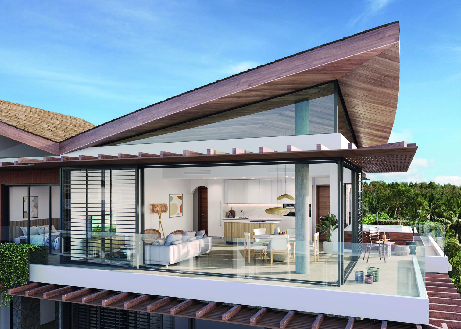 Prestigious 4-Bedroom Penthouse – La Pirogue Residences, West Coast Mauritius