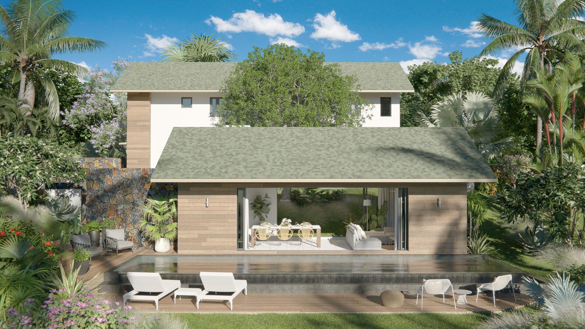 Villa 2 – Minimalist Elegance and Tropical Immersion