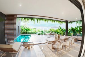 Adresse exclusive : Appartement haut de gamme avec 3 chambres, 3 salles de bains et jardin privatif – 30501 Pointe aux Canonniers