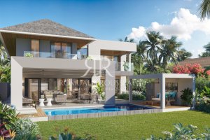 Villa à vendre à Grand Baie, 411m² habitables, terrain de 700m², 4 chambres, bureau, garage, accessibles aux étrangers. – 30527 GRAND BAIE
