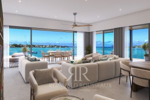 RARE, Superbe appartement en front de mer en pleine propriété – Grand Baie