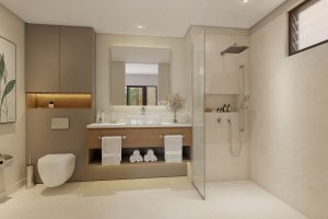 3 BEDS APARTMENTS BATHROOM VIEW V4
