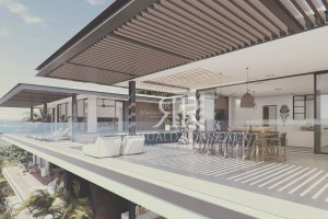 Penthouse d’exception à Tamarin: écrin entre ciel, terre et mer