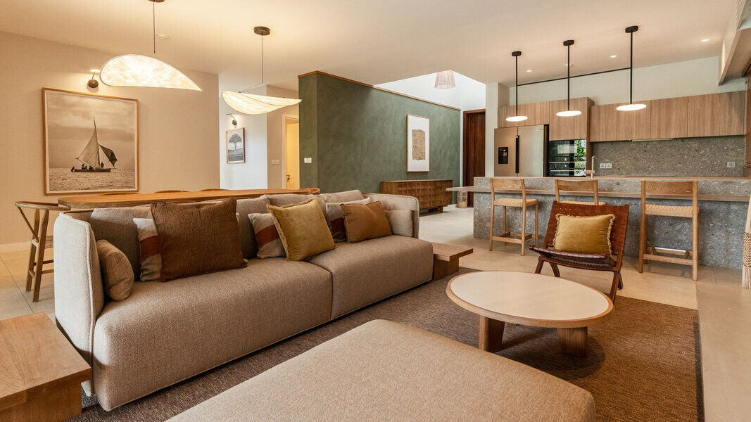 Projet SHOBA  Flic en Flac  Salon salle a manger c