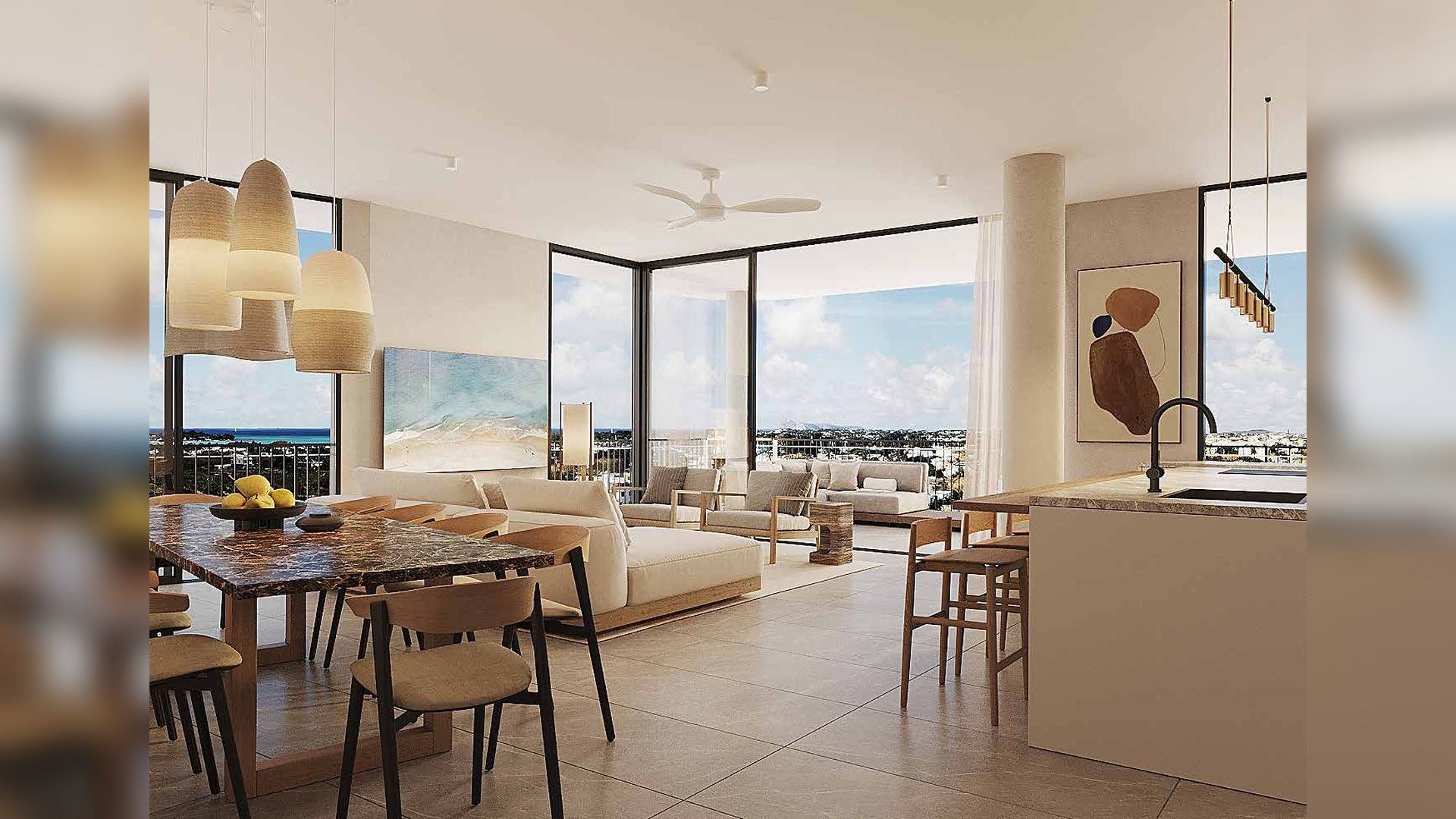 The Signature  Interior  Open Plan Living Dining b