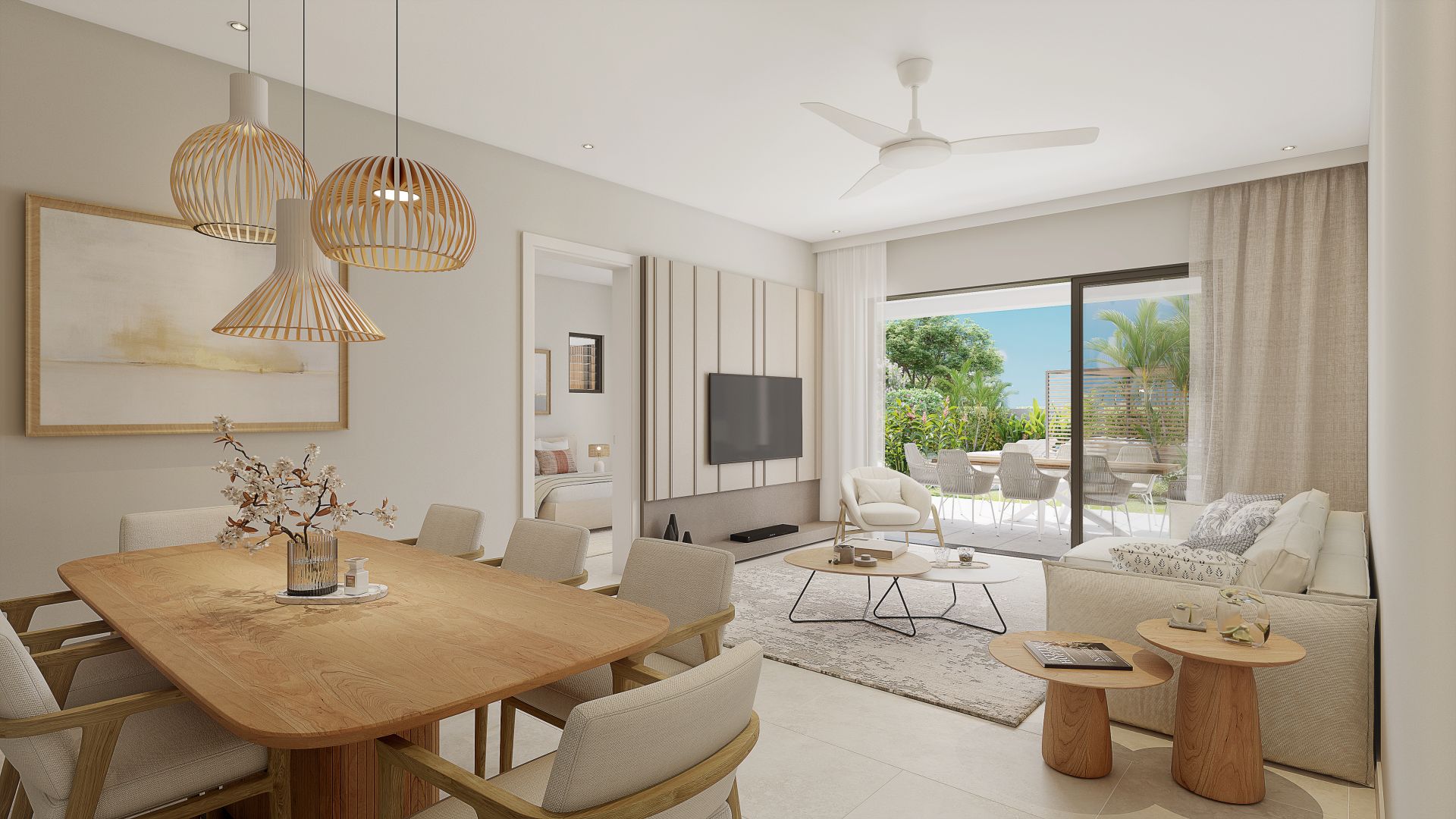 3 BEDS APARTMENTS LIVING VIEW by Westimmo