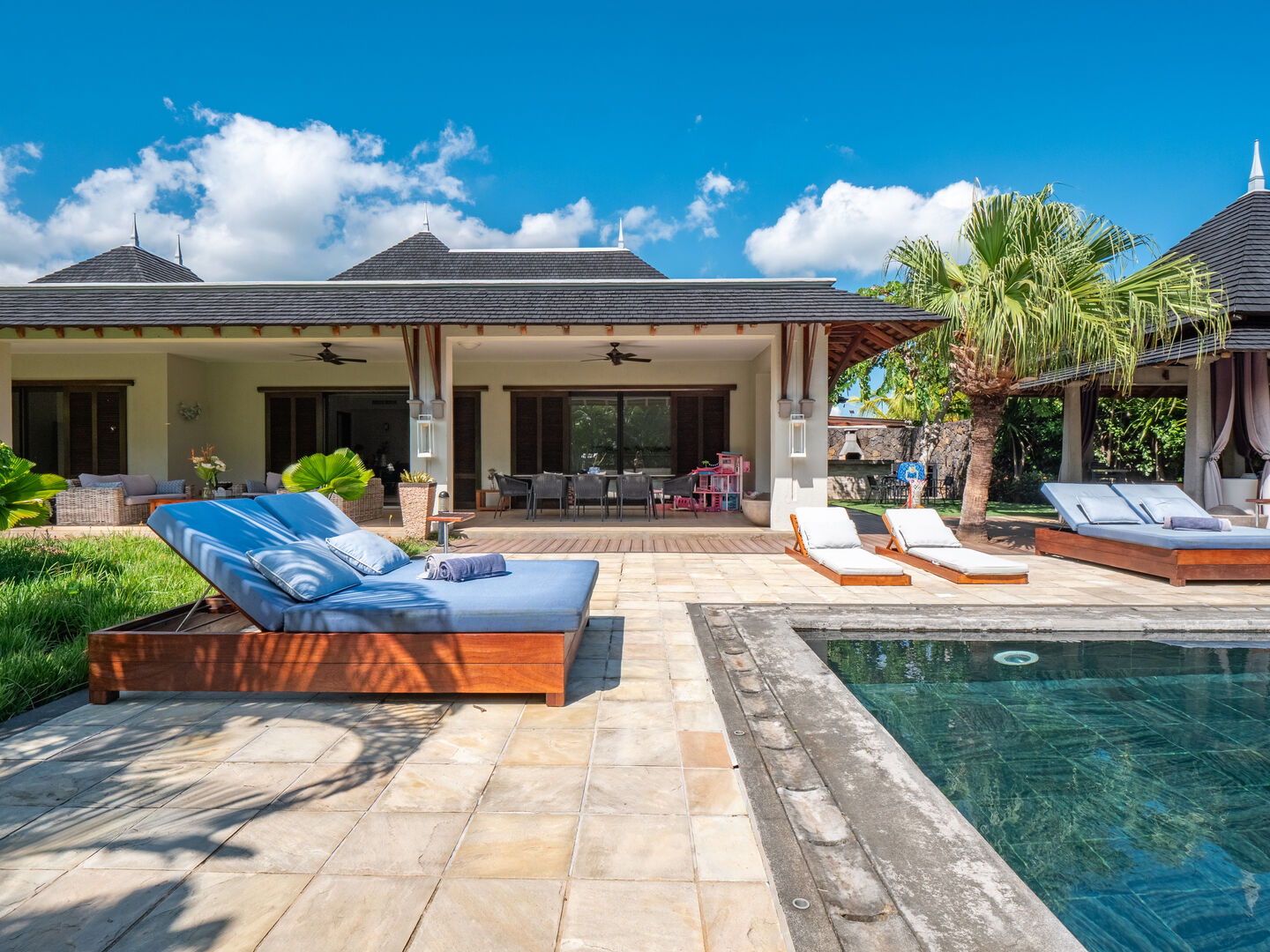 villa de luxe a louer long terme tamarin golf61