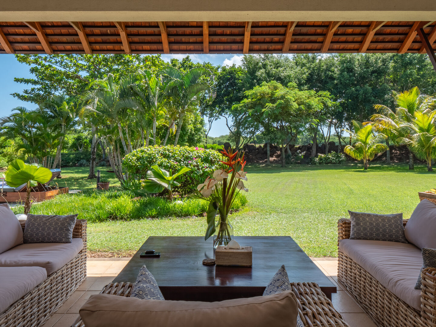 villa de luxe a louer long terme tamarin golf76