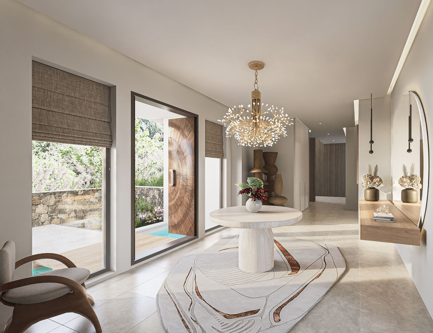 Degree West CGI extracts  Villa4 Lobby Lounge by W