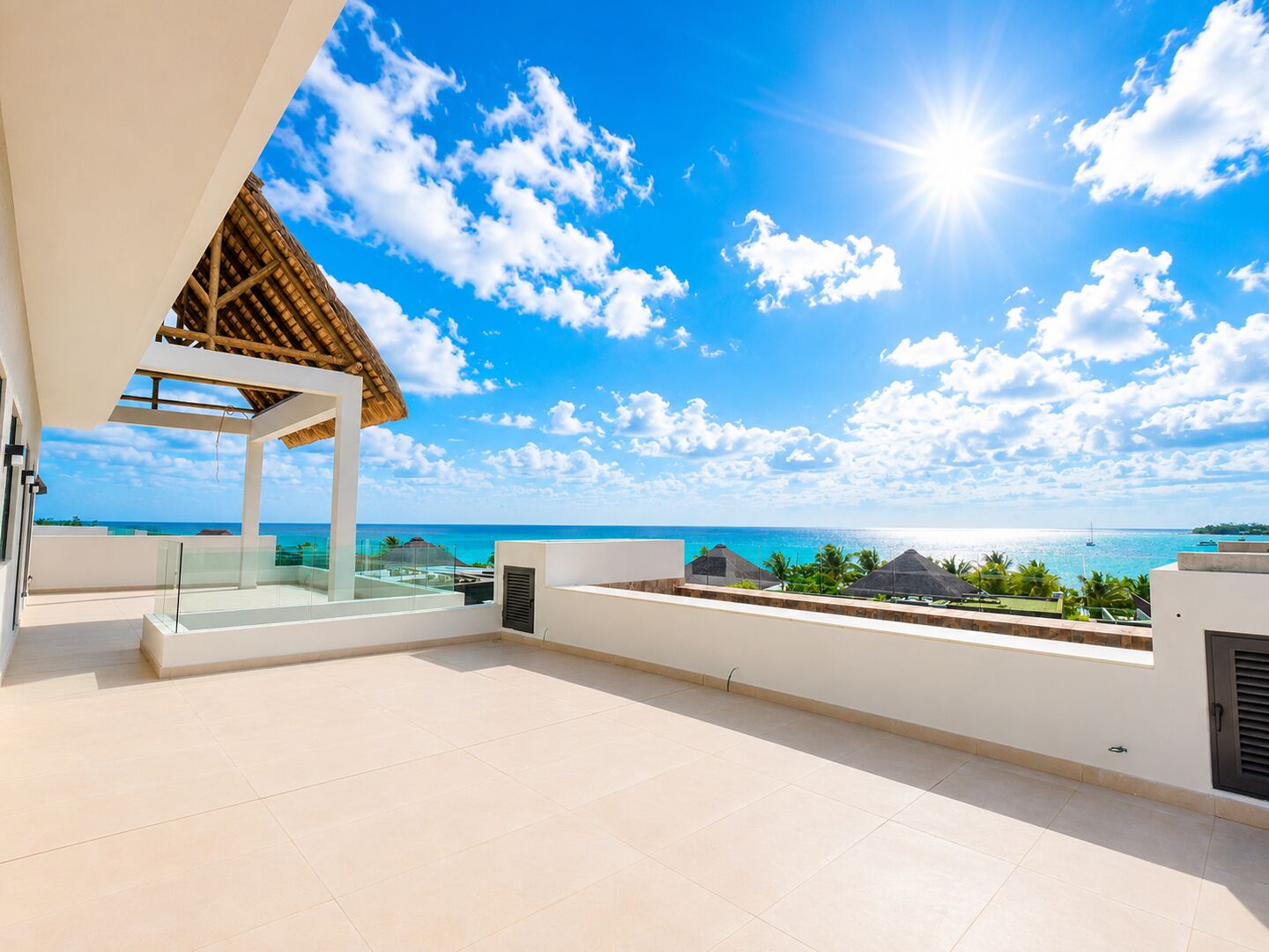 A vendre penthouse front de mer dans une residence