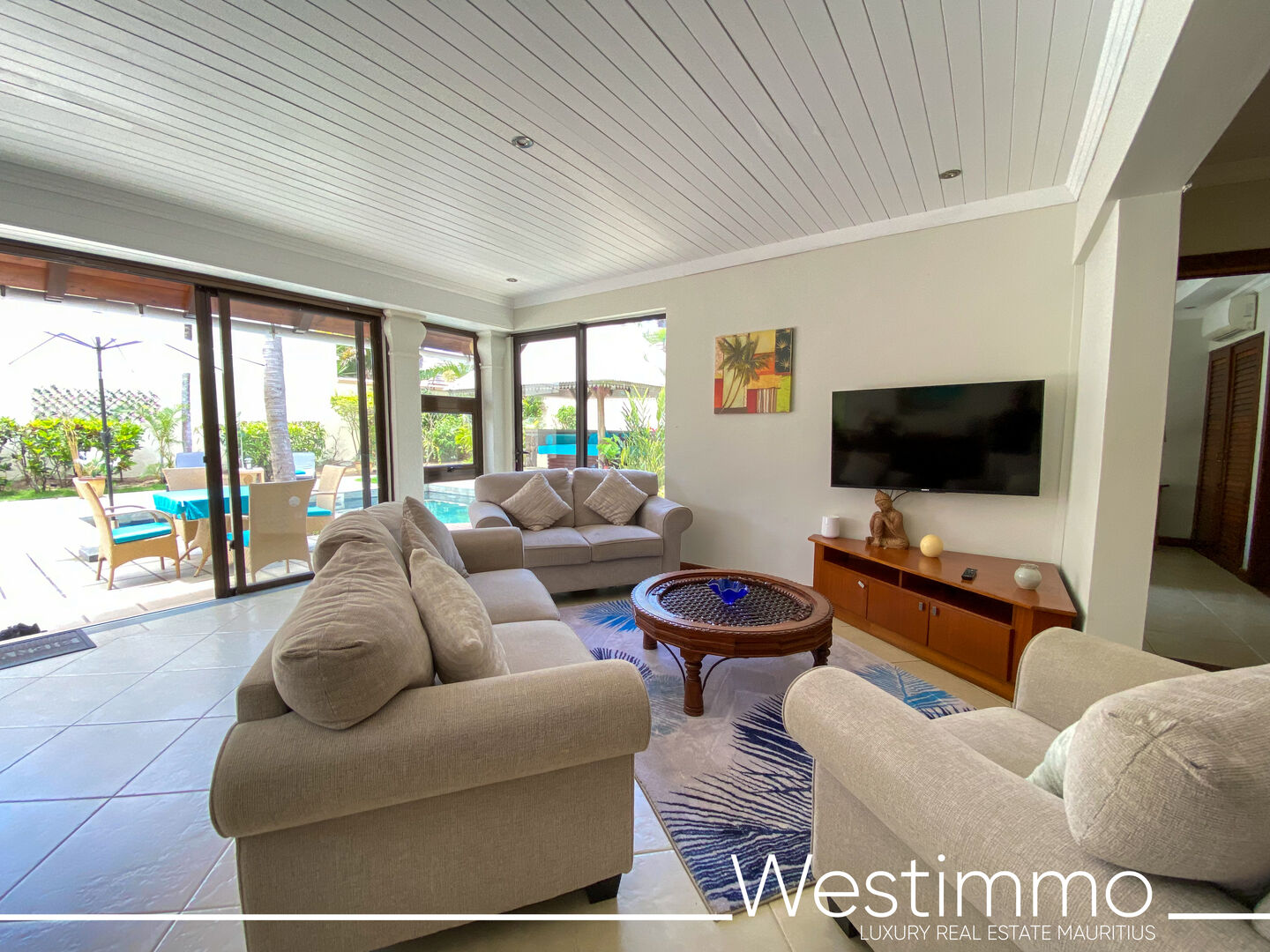 Westimmo Real Estate Duplex house for rent Tamarin