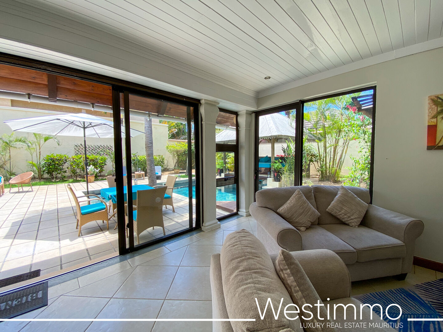 Westimmo Real Estate Duplex house for rent Tamarin
