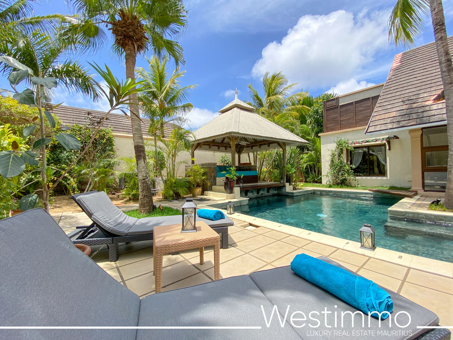 Westimmo Real Estate Duplex house for rent Tamarin