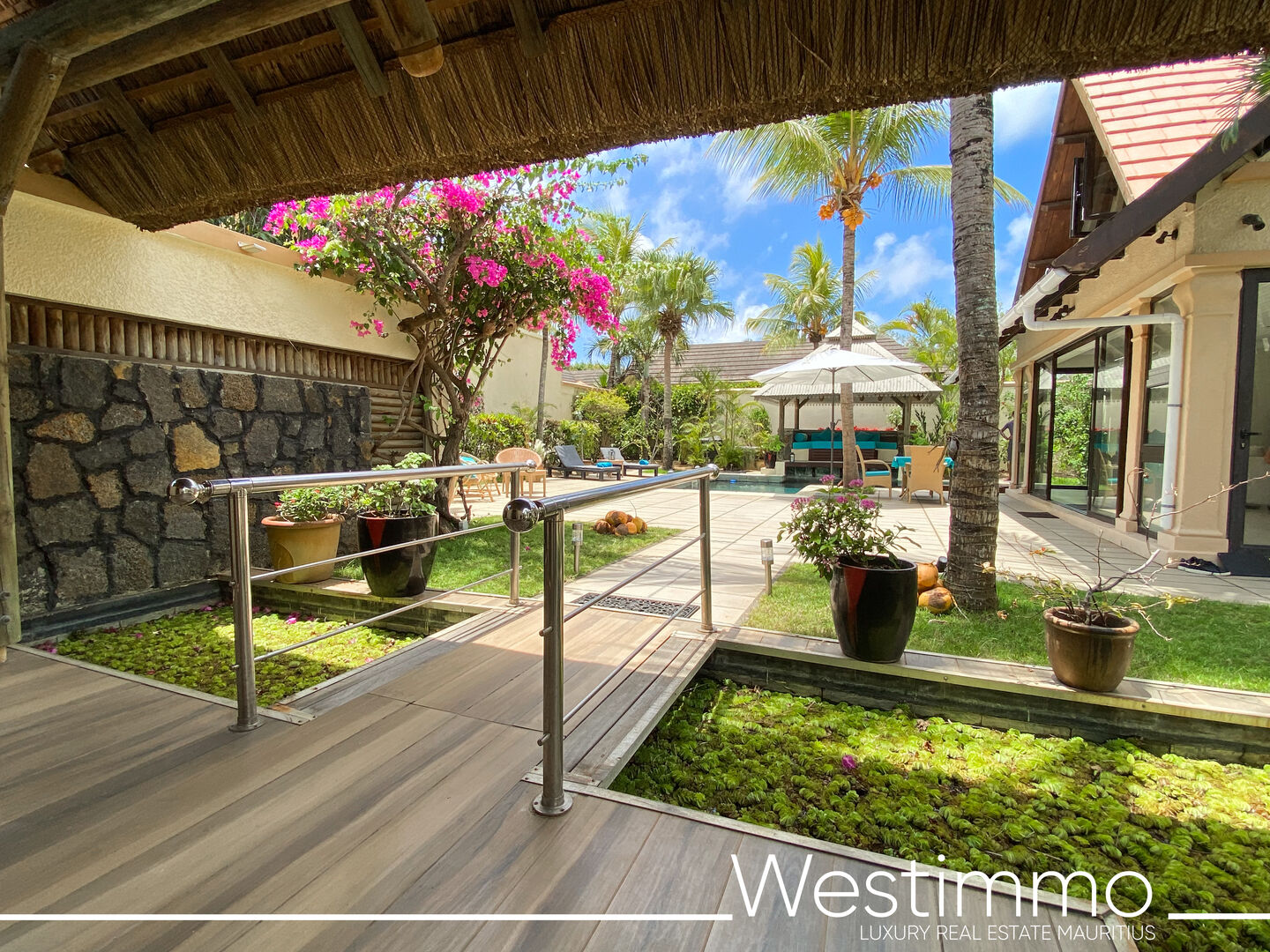 Westimmo Real Estate Duplex house for rent Tamarin