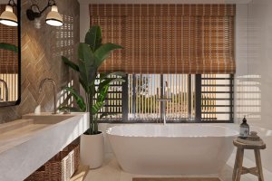 Projet SHOBA Flic en Flac Villa Salle de bain l