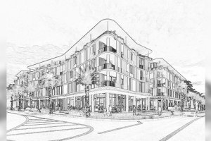 The Signature  Illustration  Architectural Sketch 
