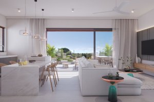 THE SOLAYA 2BEDROOMS  PENTHOUSELIVING VIEW by west