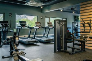 Salle de sport du clubhouse
