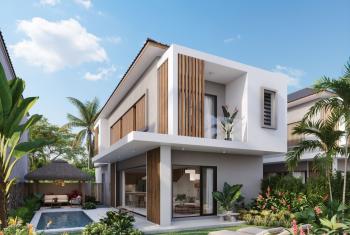 Villa Garden 4 chambres à Calodyne avec piscine privée