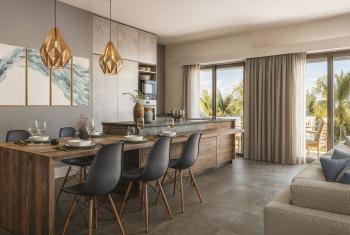 Appartement neuf 2 chambres avec piscine commune à vendre à Grand Baie, île Maurice