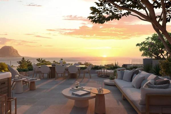 Un penthouse unique à Maurice – Vue extraordinaire, toit terrasse avec piscine - photo 1