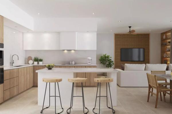 Appartement spacieux, moderne avec une vue Morne et jardin privé - photo 4