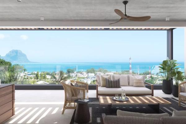 Appartement de luxe à Tamarin avec vue mer et proche commerces - photo 1