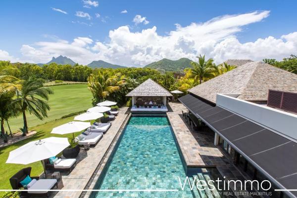 Villa somptueuse avec vue sur golf et lagon dans un cadre glamour-chic - photo 1