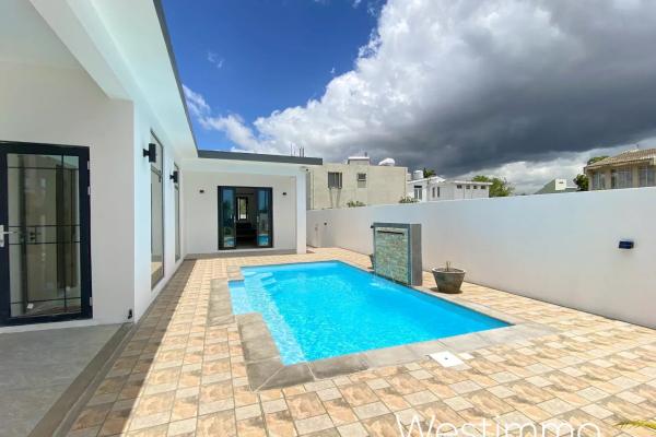 GRAND-BAIE CENTRE - Location long terme villa neuve avec piscine. - photo 2