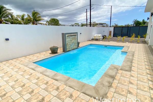 GRAND-BAIE CENTRE - Location long terme villa neuve avec piscine. - photo 4