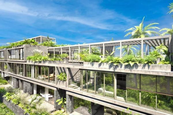 ROCHES NOIRES - l’élégance tropicale dans cette appartement 3 chambres avec rooftop et piscine - photo 5