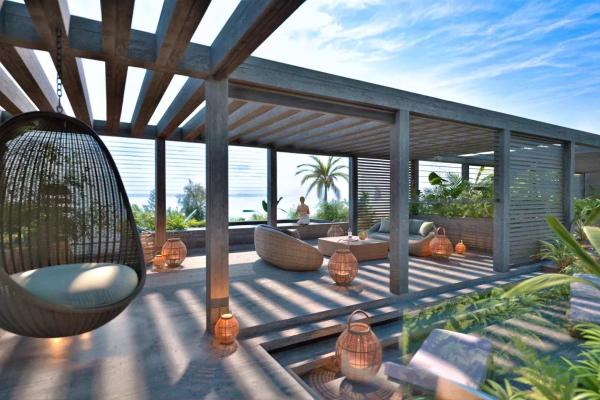 ROCHES NOIRES - l’élégance tropicale dans cette appartement 3 chambres avec rooftop et piscine - photo 1