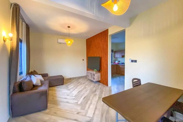 Trou aux Biches - À louer appartement neuf de 2 chambres en rez-de-chaussée avec piscine - photo 4